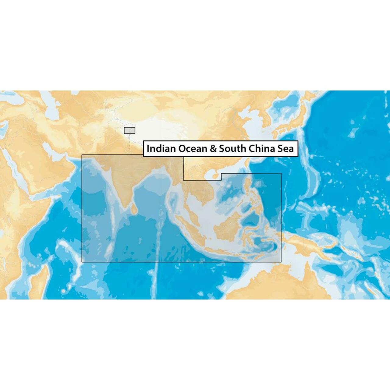 South Indian Ocean Map Navionics Indian Ocean & South China Sea AE010L