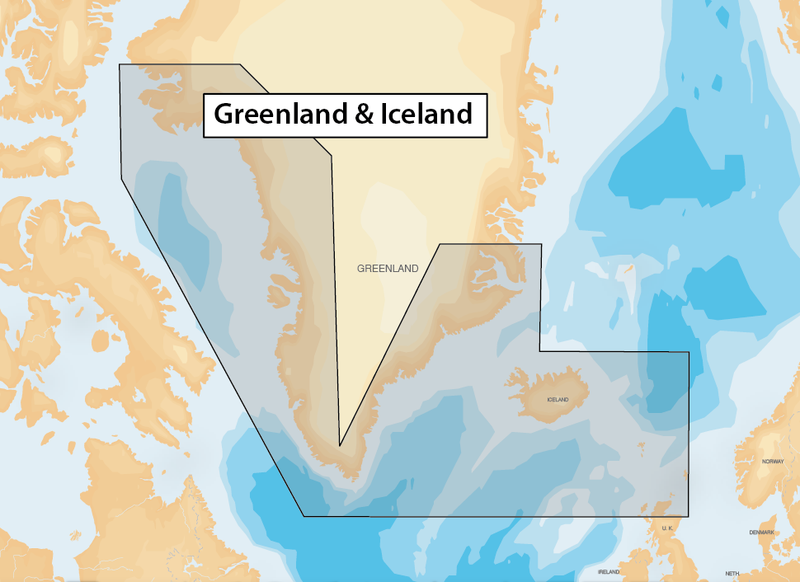 グリーンランドとアイスランド（20XG）